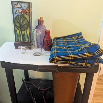 Table Top Lamp Bottles Camel Masal Shuka 100% Acrylic