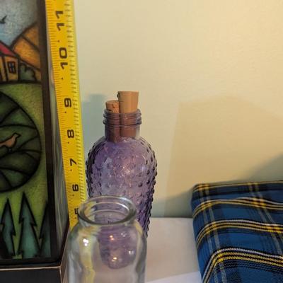 Table Top Lamp Bottles Camel Masal Shuka 100% Acrylic