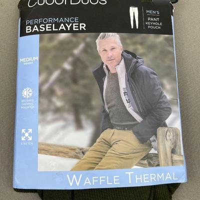 Men’s CuddlDuds Waffle Thermal Baselayer Pant XL