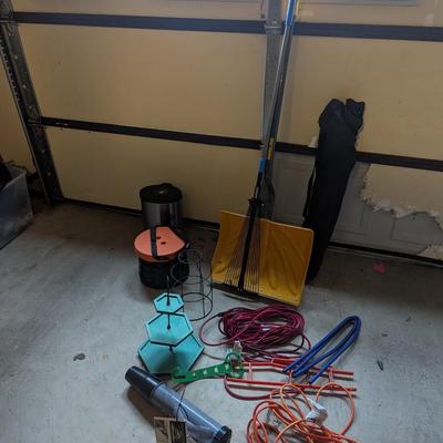 Extension Cords Snow Shovel Portable Seat