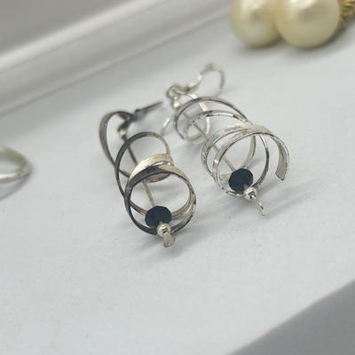 LOT 143J: Collection of Dangling Pierced Earrings