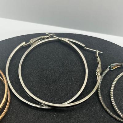 LOT 147J: Hoop Earring Lot