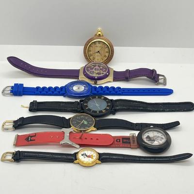 LOT 168J: Novelty Watches: Mickey Mouse and More!