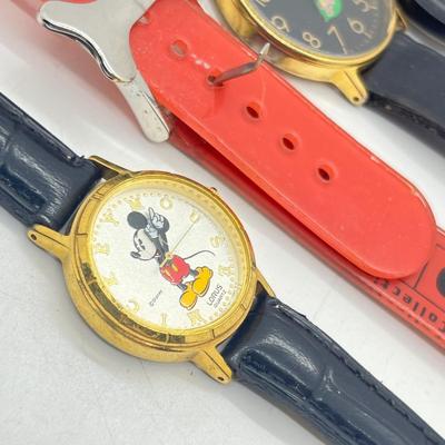 LOT 168J: Novelty Watches: Mickey Mouse and More!