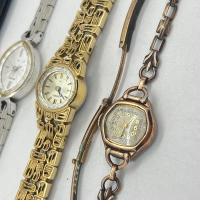 LOT 170J: Women's Mechanical Watches - Wind and Tick!