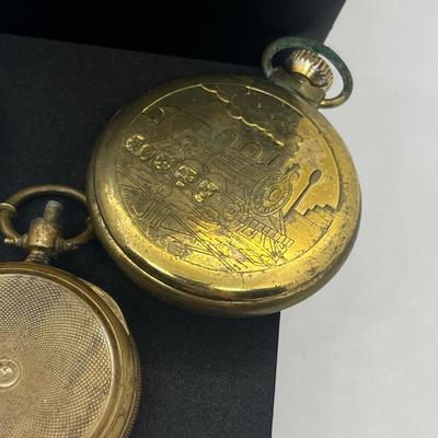 LOT 171J: Pocket Watches and Chains - For Craft or Repair (Non Working)