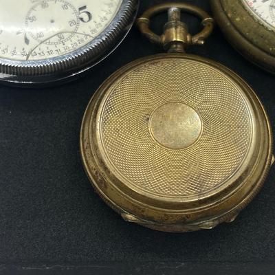 LOT 171J: Pocket Watches and Chains - For Craft or Repair (Non Working)