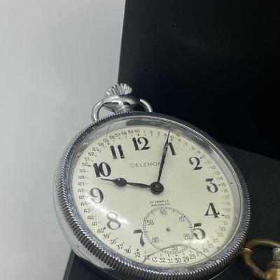 LOT 171J: Pocket Watches and Chains - For Craft or Repair (Non Working)