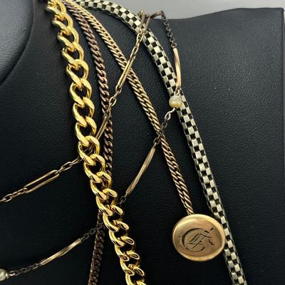 LOT 171J: Pocket Watches and Chains - For Craft or Repair (Non Working)