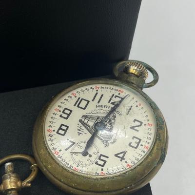 LOT 171J: Pocket Watches and Chains - For Craft or Repair (Non Working)