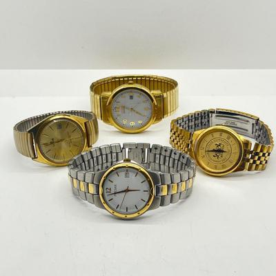 LOT 177J: Men's Quartz Watches (Working!)