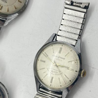 LOT 180J: Men's Mechanical Watches (Winds and Ticks!)