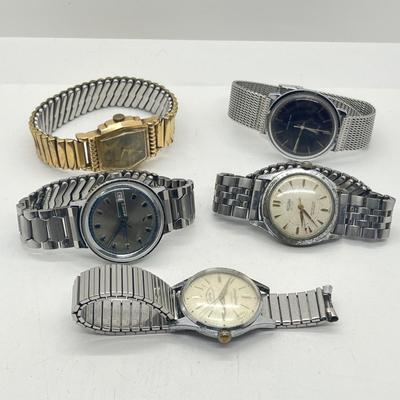 LOT 180J: Men's Mechanical Watches (Winds and Ticks!)