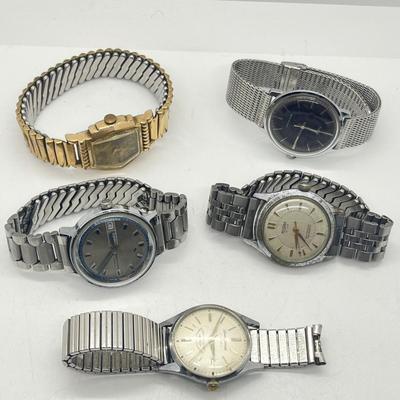 LOT 180J: Men's Mechanical Watches (Winds and Ticks!)