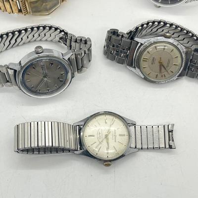 LOT 180J: Men's Mechanical Watches (Winds and Ticks!)