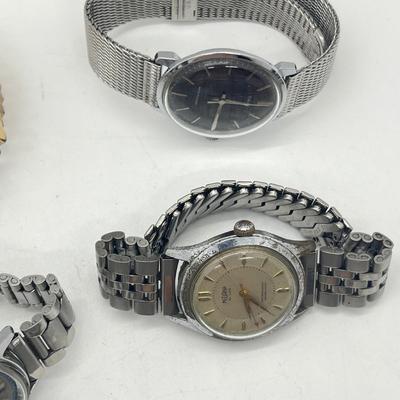 LOT 180J: Men's Mechanical Watches (Winds and Ticks!)
