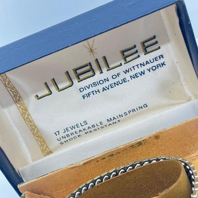 LOT 181J: Men's Vintage Jubilee 17 Jewels Watch (Working!)