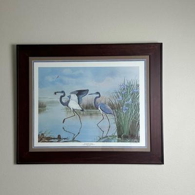 Murrell Butler Signed Limited Edition Framed Print The Crawfish Hunters
