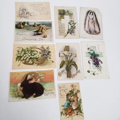 LOT 151L: Antique Postcards from Early 1900s & Later