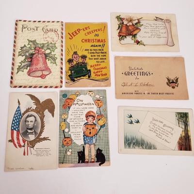LOT 151L: Antique Postcards from Early 1900s & Later
