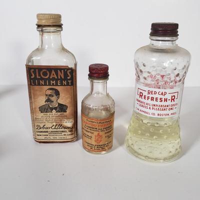 LOT 152L: Collection of Vintage Bottles, Tins, Toiletries, Soaps & So Much More