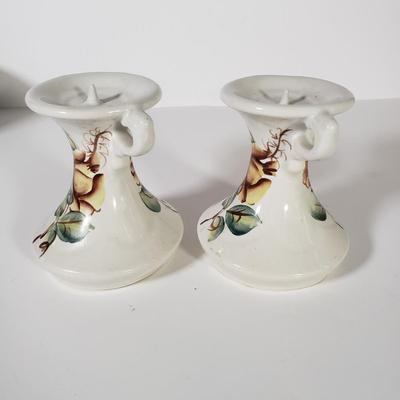 LOT 153D: Takahashi Butterfly Ginger Jar, Lenox Poppies on Blue Dish & More