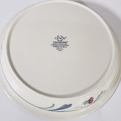 LOT 153D: Takahashi Butterfly Ginger Jar, Lenox Poppies on Blue Dish & More