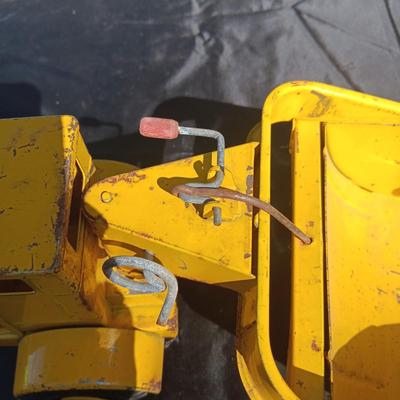 MARX LUMAR CONTRACTORS SCRAPER HAULER TOY