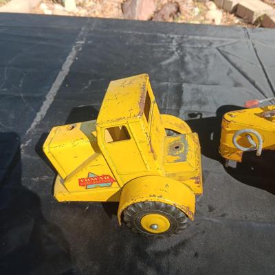 MARX LUMAR CONTRACTORS SCRAPER HAULER TOY