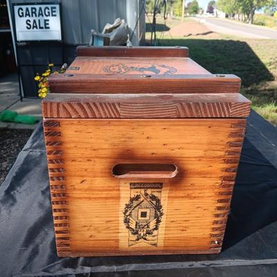 NATIONAL RIFLE ASSOCIATION WOODEN BOX