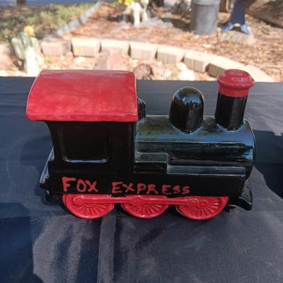 LIONEL & FOX EXPRESS CERAMIC COIN BANKS