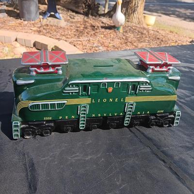 LIONEL & FOX EXPRESS CERAMIC COIN BANKS