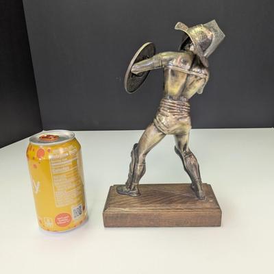 Bronze Metal Gladiator Statue "Spartacus"