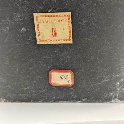 Signed Vintage Borghese Italian Girl With Braids