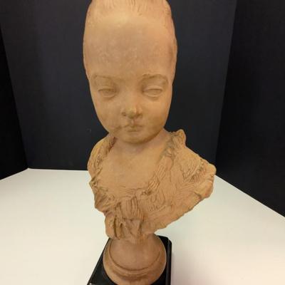 Signed Vintage Borghese Italian Girl With Braids