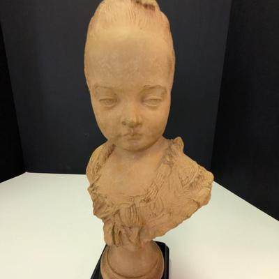 Signed Vintage Borghese Italian Girl With Braids