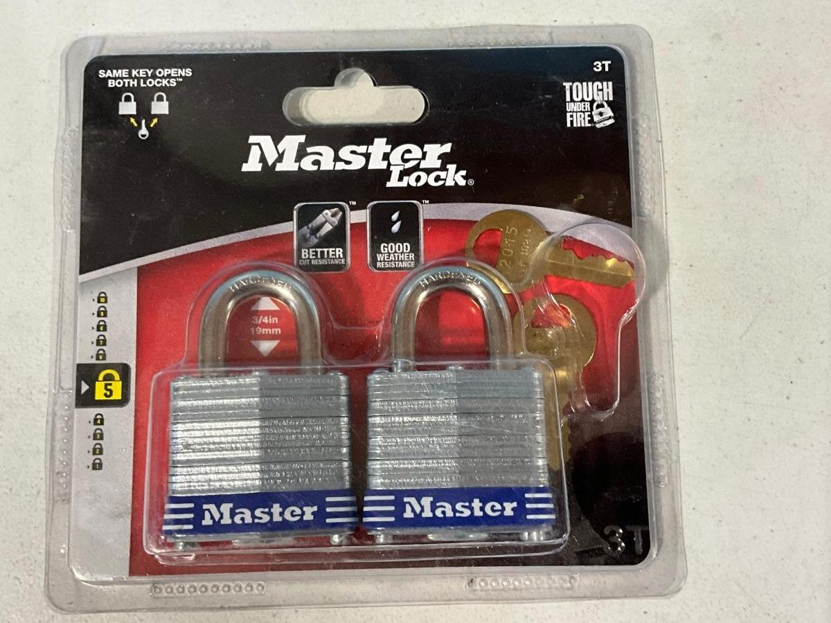 Master Lock Org Chart Master Lock - Paddle Locks 2nd set | EstateSales.org