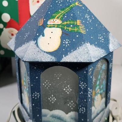 LOT 161G: Vintage Collection of Christmas Holiday Decorations and Containers