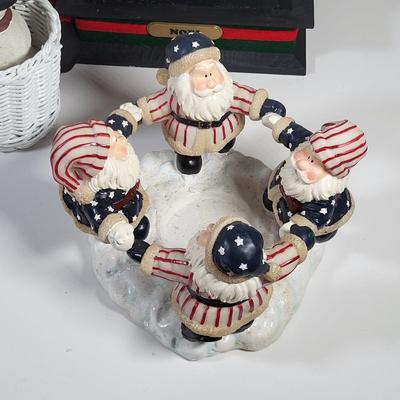LOT 164G: Various Vintage Christmas Holiday Decorations