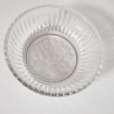 LOT 158L: Assorted Vintage Glass; Pink Depression Glass, Blue Frosted Glass, Votives, Toothpick Holders & More