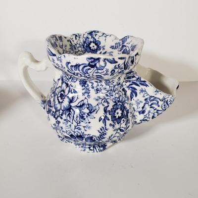 LOT 168D: 18th Century Chintz Shaving Mug, Hand Decorated Eggs, Limoges, Mini Hen on Nest & More