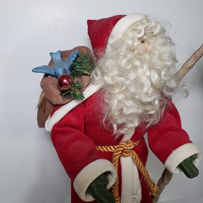 LOT 174F: Lord & Taylor Exclusive, House of Hatten & Karen Didion Lighted Santa