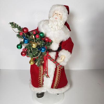 LOT 174F: Lord & Taylor Exclusive, House of Hatten & Karen Didion Lighted Santa