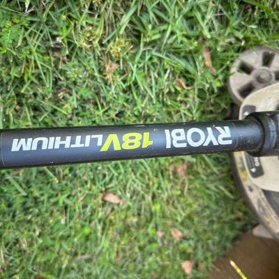 Ryobi 18V Cordless String Trimmer with Battery, Charger & Extra Line