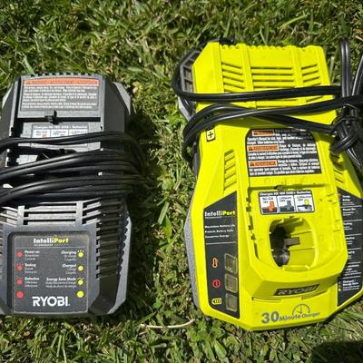 Ryobi 18V Cordless String Trimmer with Battery, Charger & Extra Line