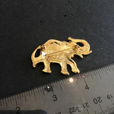 Elephant Brooch