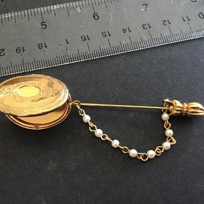 Locket Pin Vintage