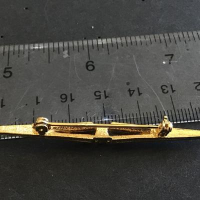 Rhinestone Bar pin