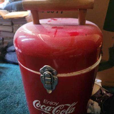 Tall Coca-Cola cooler