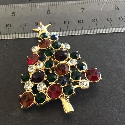 Napier Christmas Brooch